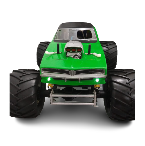 AUTOMODELO KYOSHO 1/8 MAD FORCE NITRO 4X4 MOTOR GX21 AMACIANDO